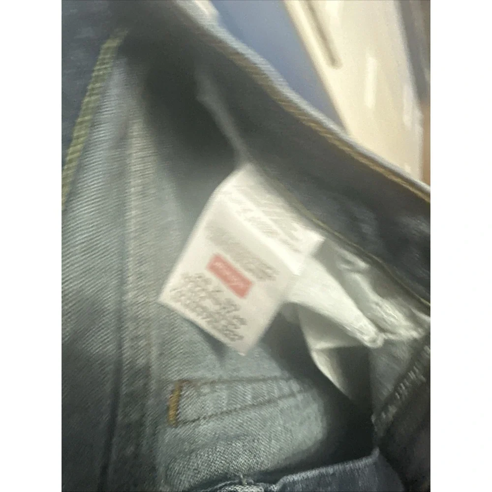 Wrangler Slim Straight Denim Blue‎ Jeans Men's 28' X 30' 1092SSWJS